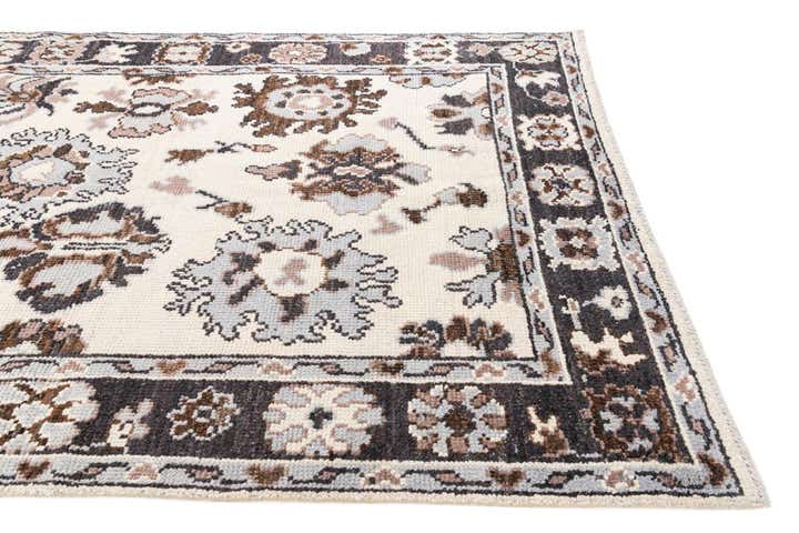 5' 10 x 9' 3 Hand Knotted Moroccan Wool Rug