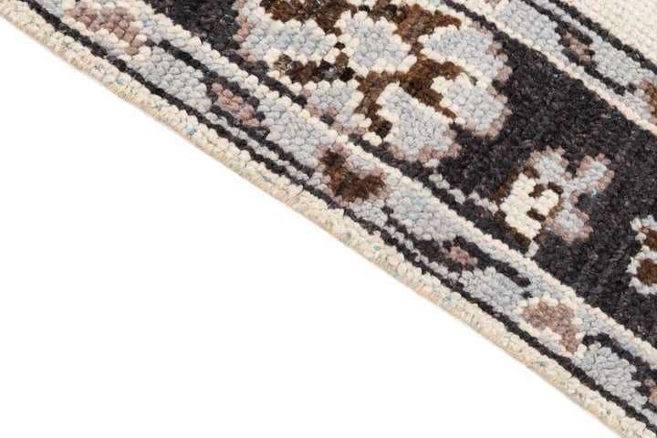 5' 10 x 9' 3 Hand Knotted Moroccan Wool Rug