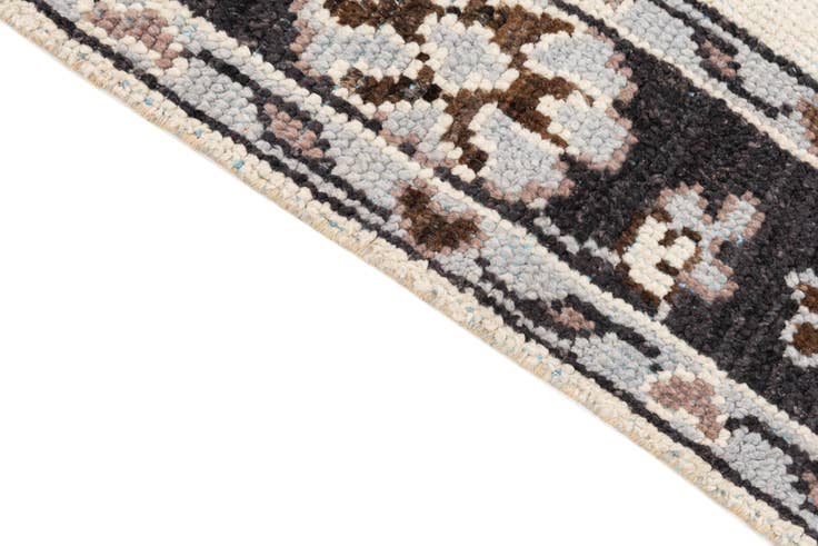 Detail image of 5' 10 x 9' 3 Hand Knotted Moroccan Wool Rug