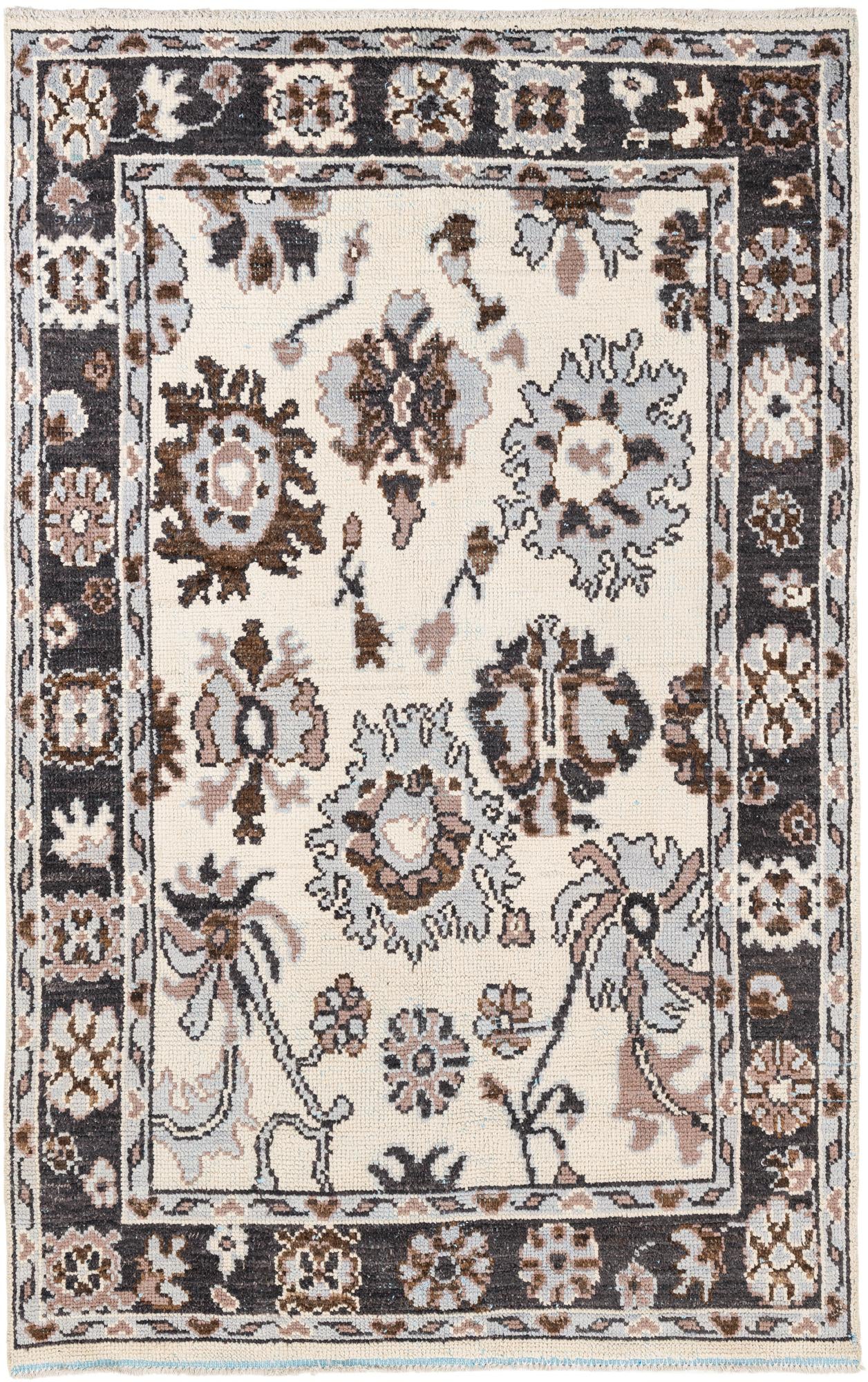 5' 10 x 9' 3 Hand Knotted Moroccan Wool Rug