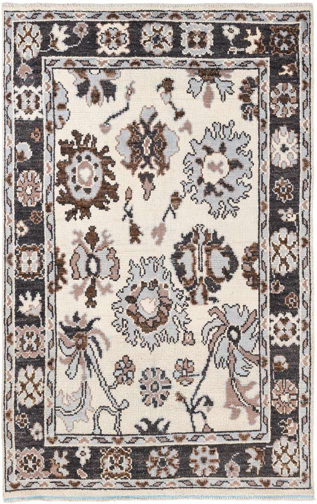 5' 10 x 9' 3 Hand Knotted Moroccan Wool Rug