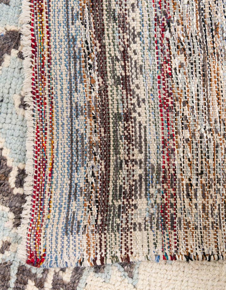 Detail image of 5' 4 x 7' 2  Hand Knotted Moroccan Wool Rug
