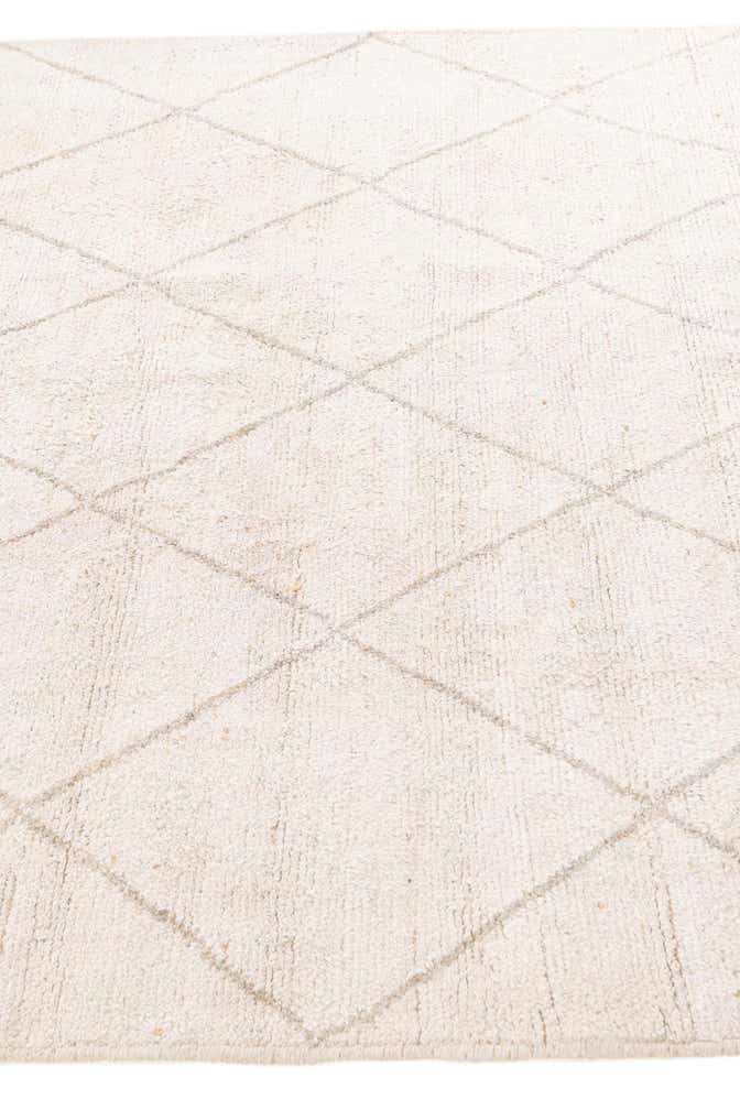 6' 8 x 8' 10 Hand Knotted Moroccan Wool Rug
