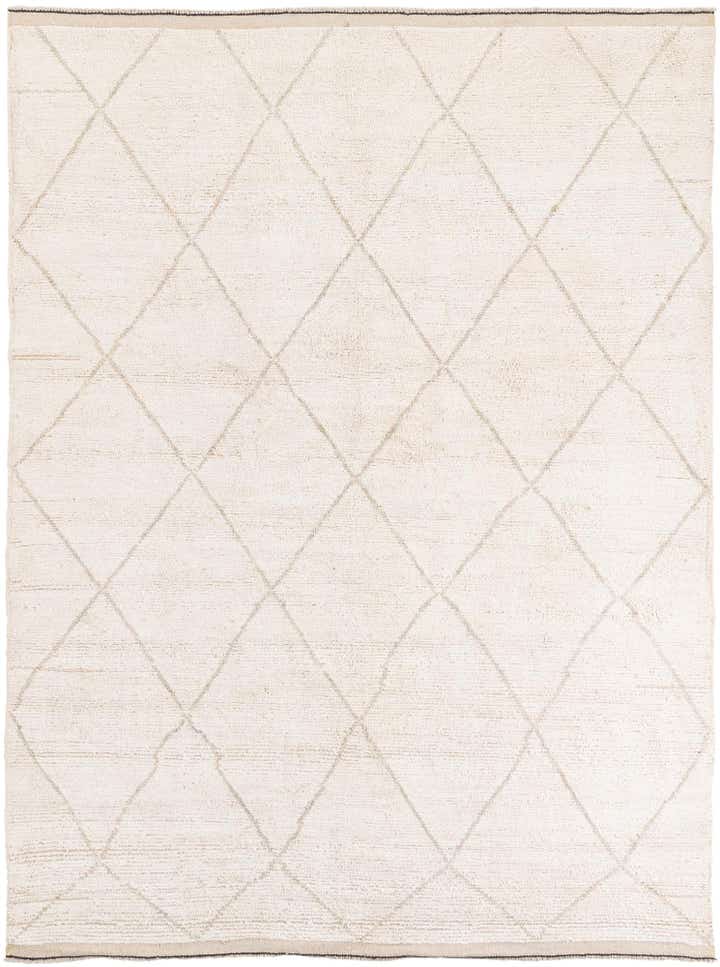 6' 8 x 8' 10 Hand Knotted Moroccan Wool Rug