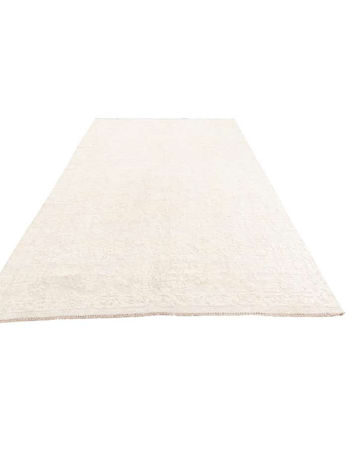 6' 1 x 9' 7 Hand Knotted Moroccan Wool Rug