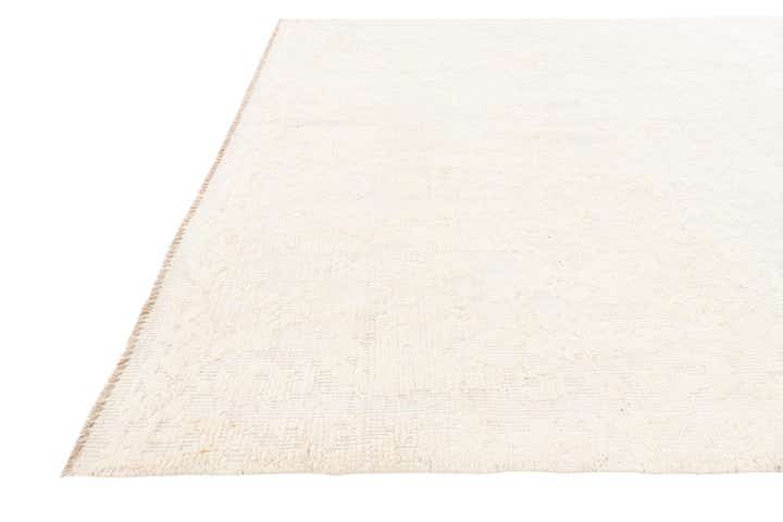 6' 1 x 9' 7 Hand Knotted Moroccan Wool Rug