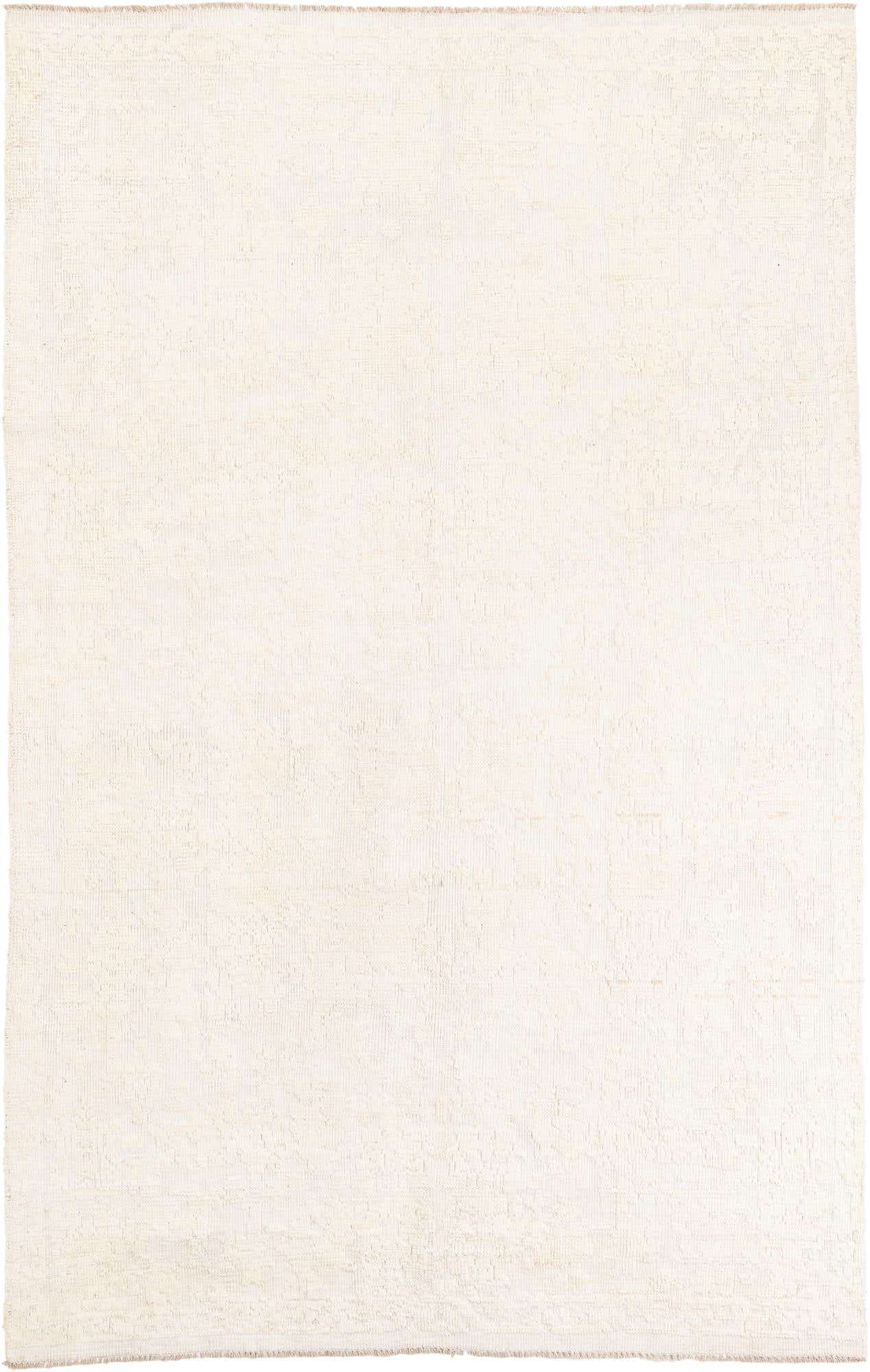 6' 1 x 9' 7 Hand Knotted Moroccan Wool Rug