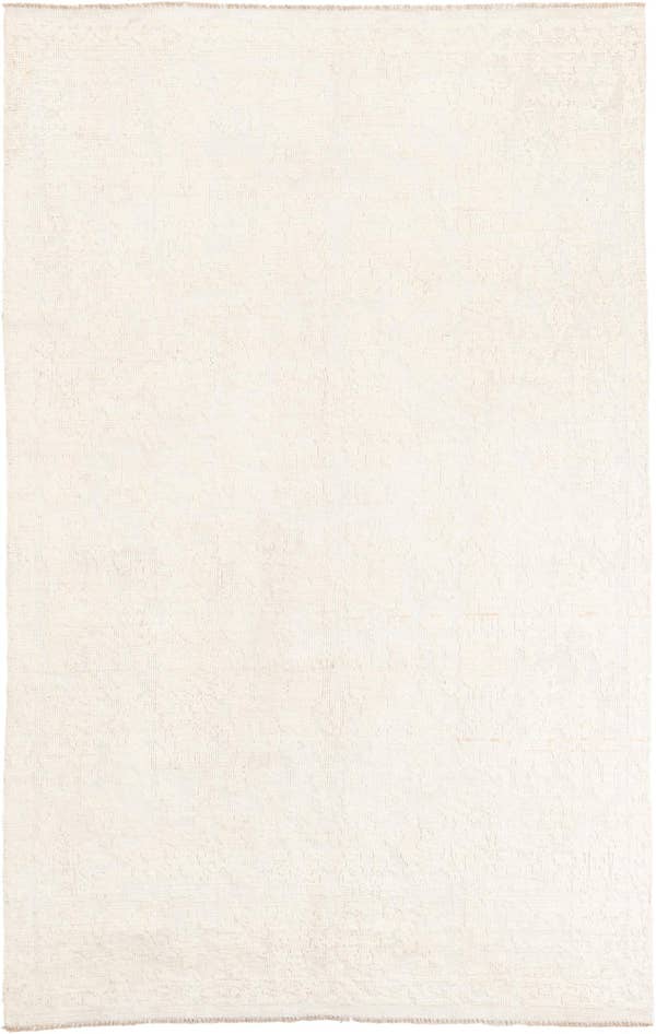 Detail image of 6' 1 x 9' 7 Hand Knotted Moroccan Wool Rug