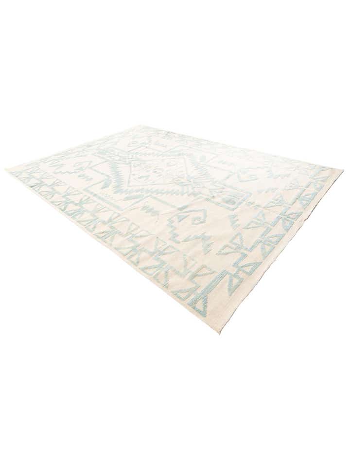 8' 10 x 12' 5 Hand Knotted Moroccan Wool Rug