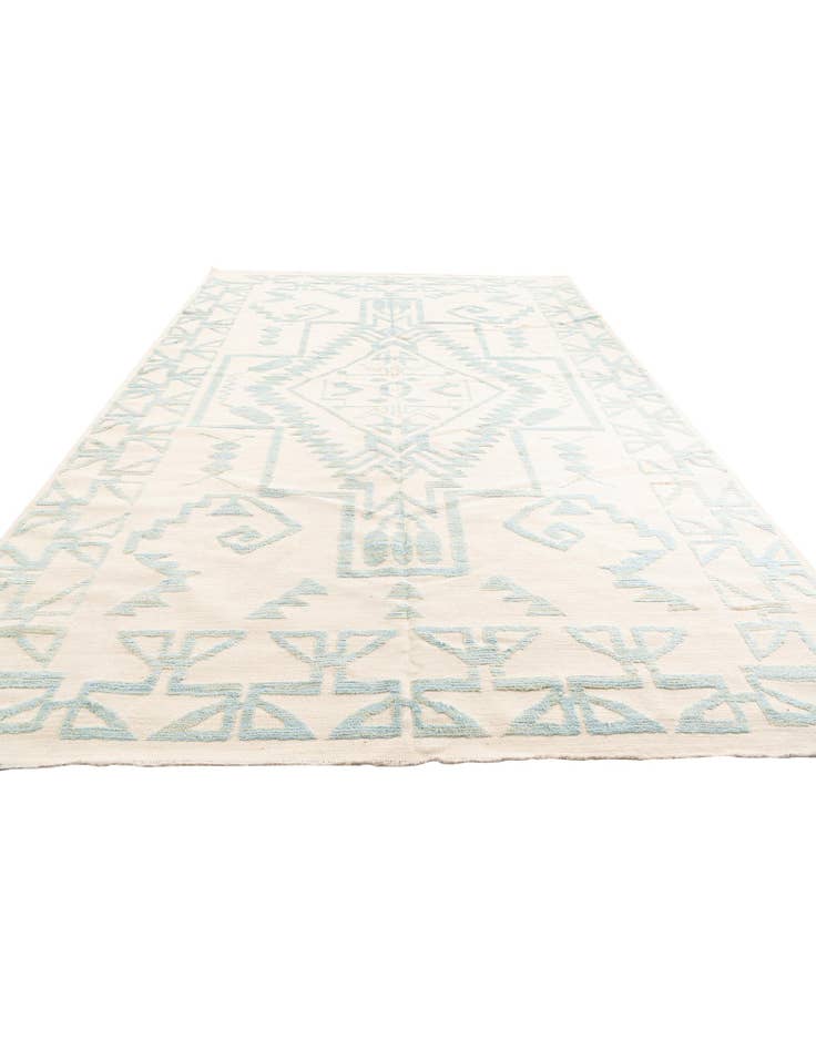 Detail image of 8' 10 x 12' 5  Hand Knotted Moroccan Wool Rug