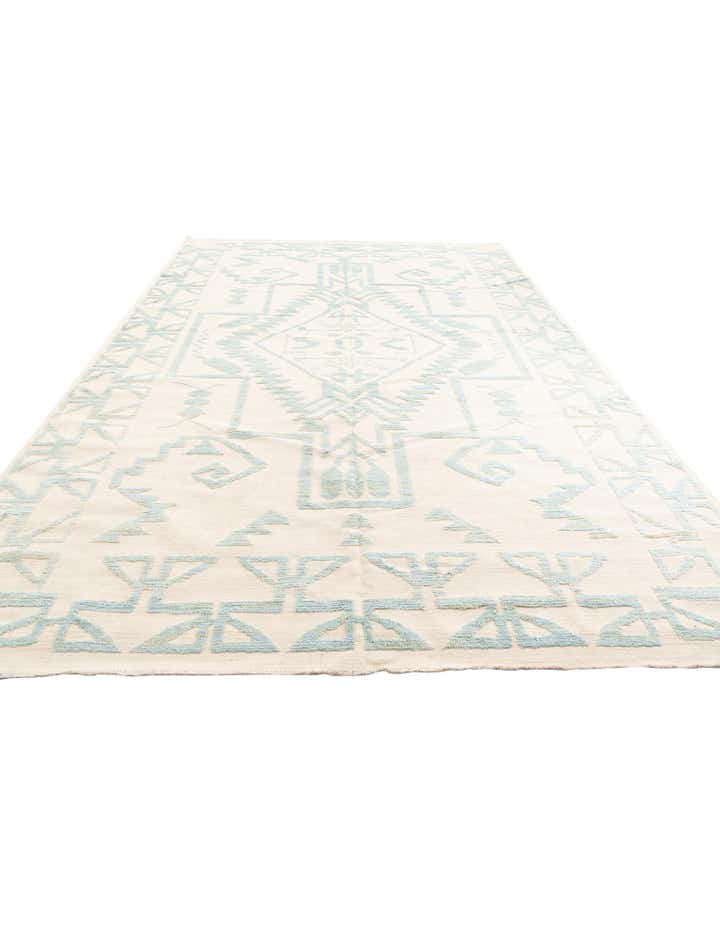 8' 10 x 12' 5 Hand Knotted Moroccan Wool Rug
