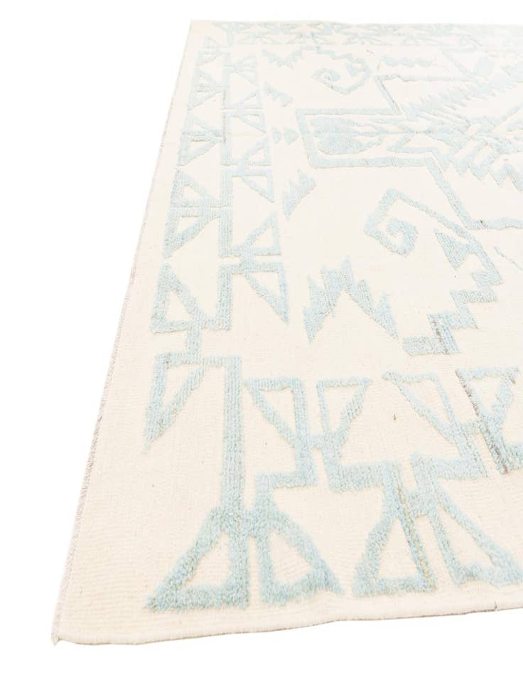 Detail image of 8' 10 x 12' 5  Hand Knotted Moroccan Wool Rug