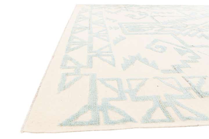 8' 10 x 12' 5 Hand Knotted Moroccan Wool Rug
