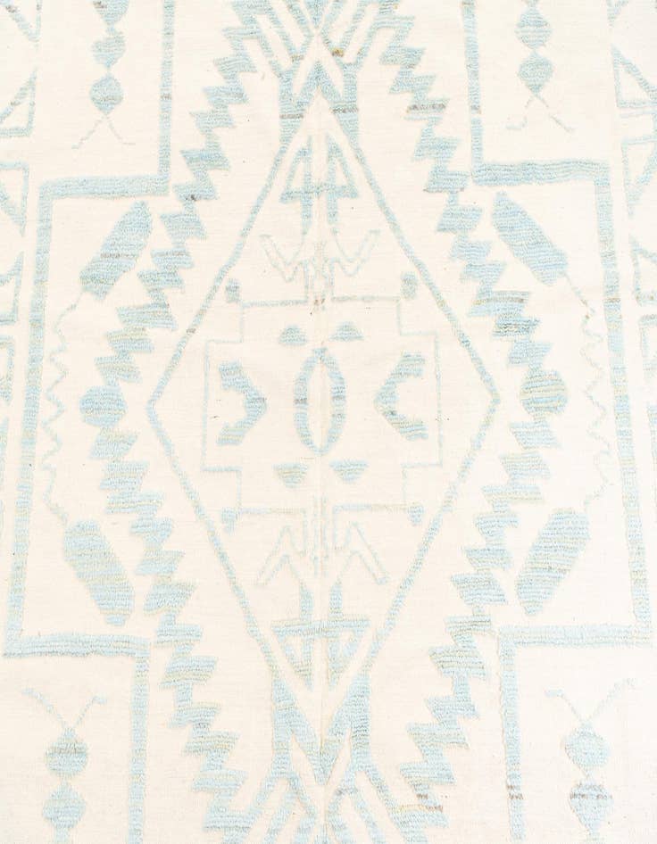 Detail image of 8' 10 x 12' 5  Hand Knotted Moroccan Wool Rug