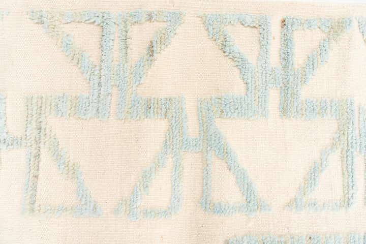 8' 10 x 12' 5 Hand Knotted Moroccan Wool Rug