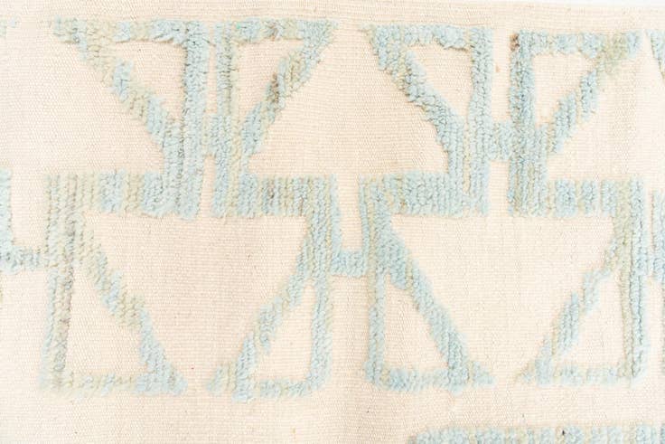 Detail image of 8' 10 x 12' 5 Hand Knotted Moroccan Wool Rug