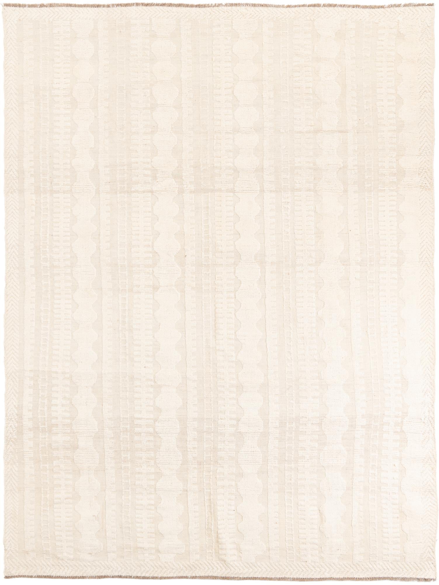7' 10 x 10' 6 Hand Knotted Moroccan Wool Rug