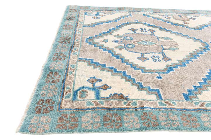 6' x 9' Hand Knotted Moroccan Wool Rug