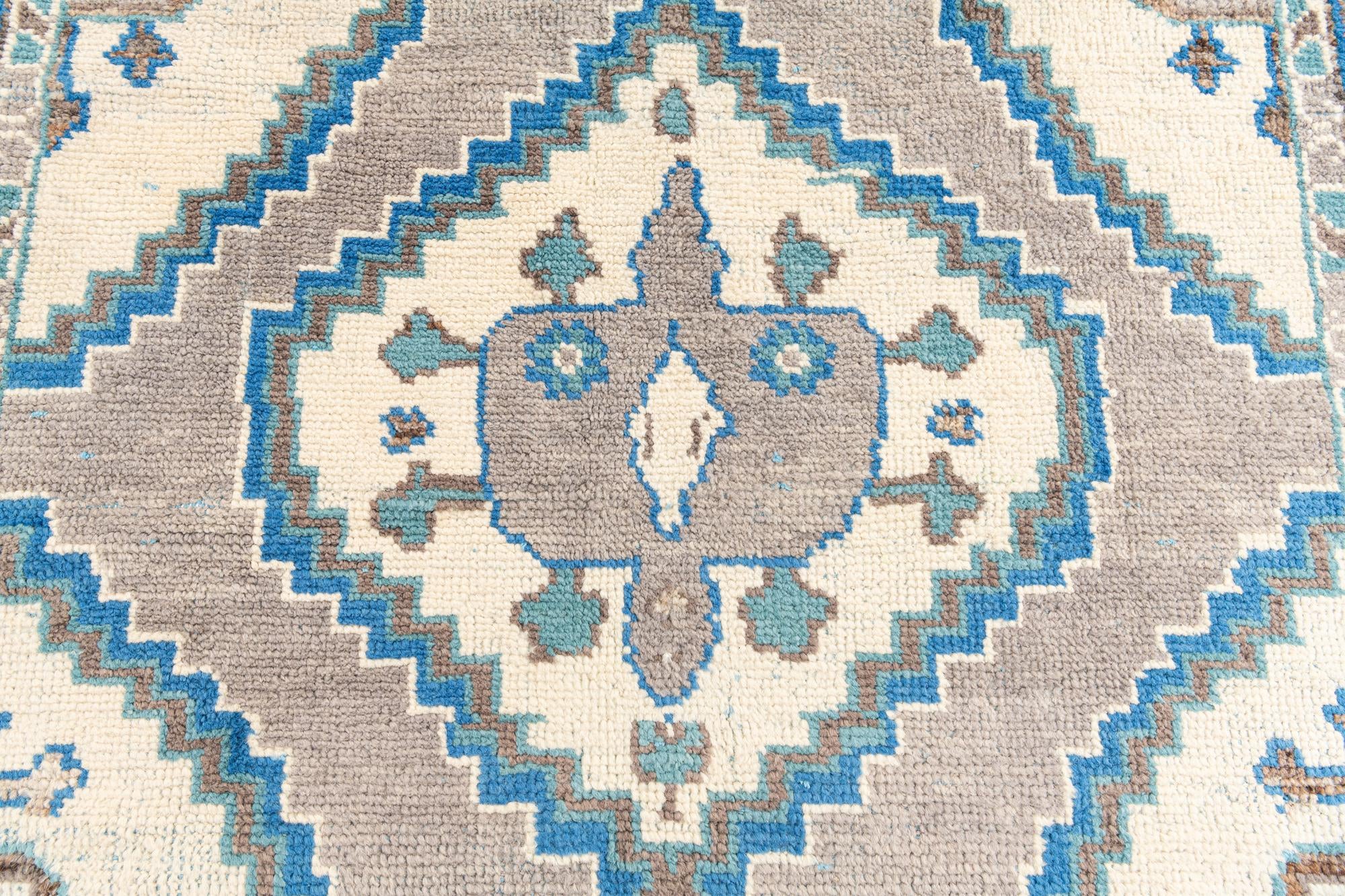 6' x 9' Hand Knotted Moroccan Wool Rug