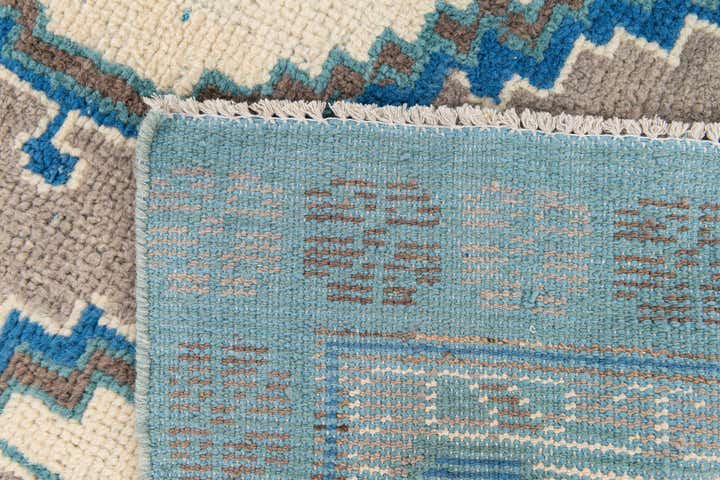 6' x 9' Hand Knotted Moroccan Wool Rug