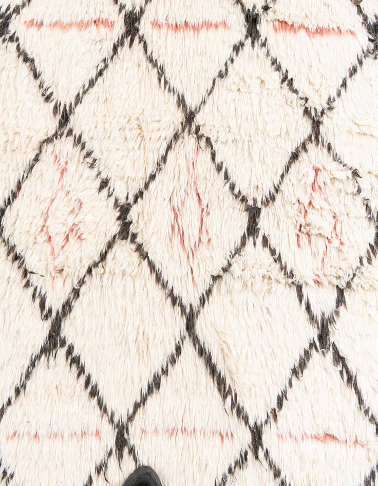 Detail image of 6' x 9' 4  Hand Knotted Moroccan Wool Rug