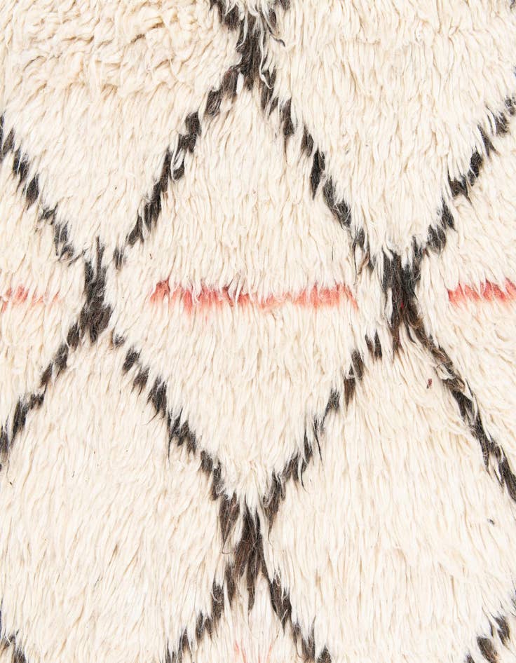 Detail image of 6' x 9' 4  Hand Knotted Moroccan Wool Rug