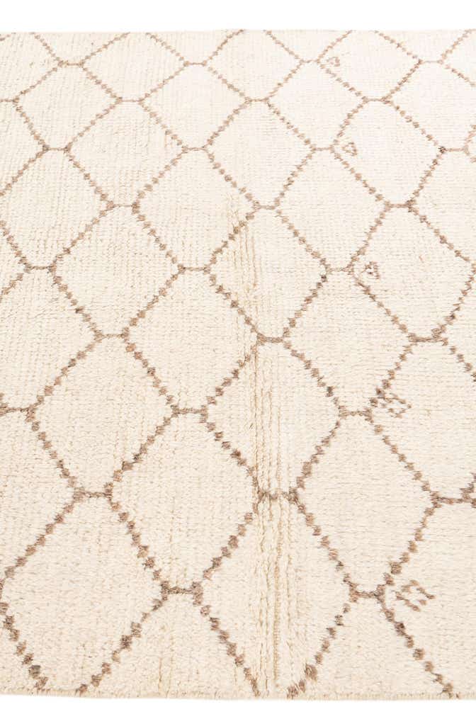 5' 2 x 8' 1 Hand Knotted Moroccan Wool Rug