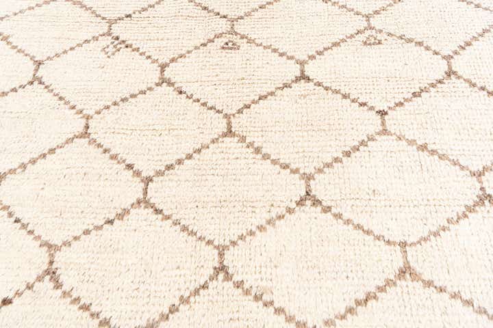 5' 2 x 8' 1 Hand Knotted Moroccan Wool Rug