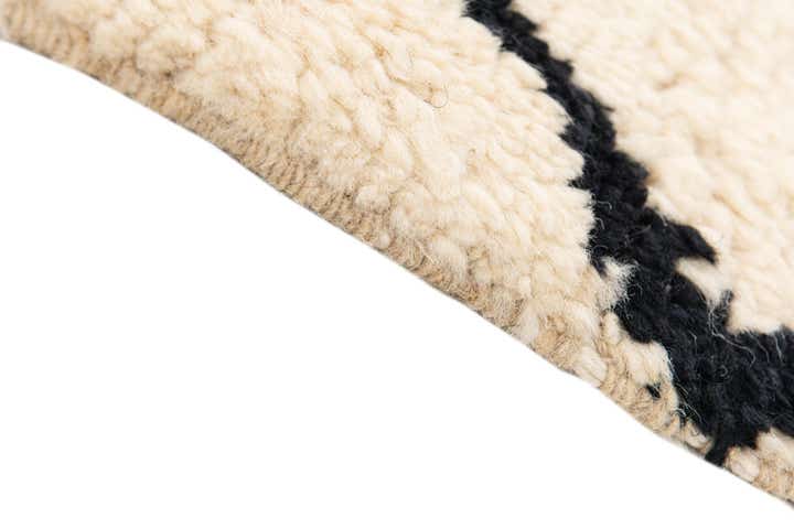 5' 3 x 7' 3 Hand Knotted Moroccan Wool Rug