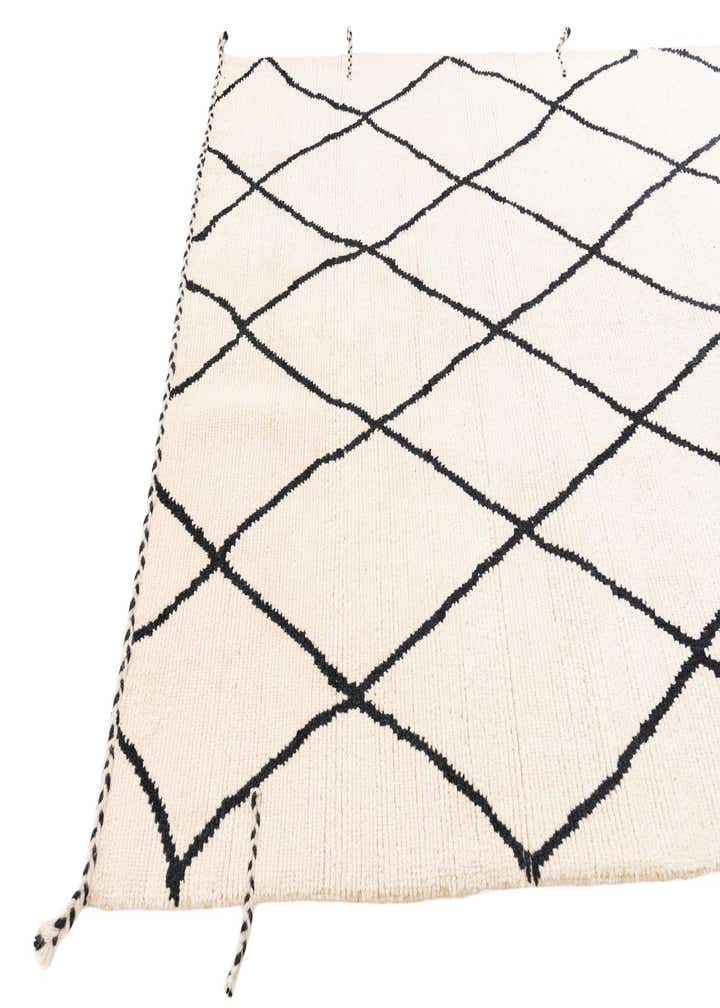 6' 2 x 8' 10 Hand Knotted Moroccan Wool Rug