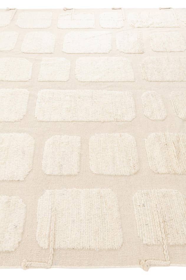 Detail image of 8' 1 x 11' 6 Hand Knotted Moroccan Wool Rug