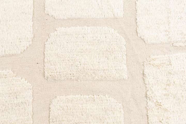 8' 1 x 11' 6 Hand Knotted Moroccan Wool Rug