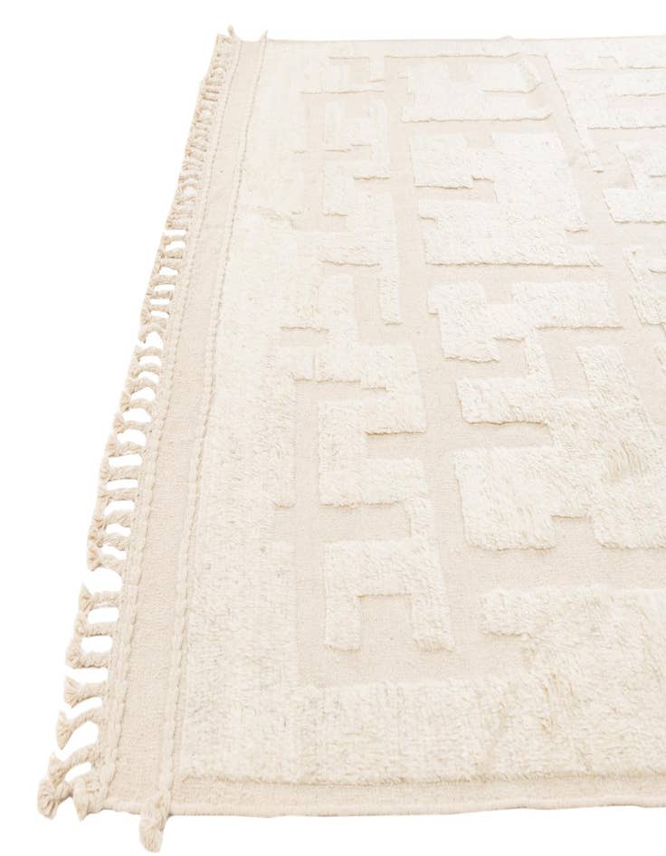 Detail image of 8' 3 x 11' 10  Hand Knotted Moroccan Wool Rug