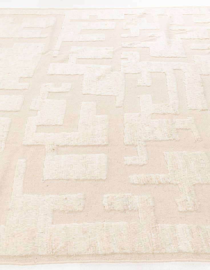 Detail image of 8' 3 x 11' 10  Hand Knotted Moroccan Wool Rug