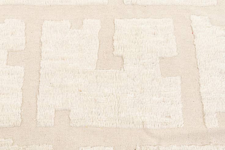 Detail image of 8' 3 x 11' 10 Hand Knotted Moroccan Wool Rug