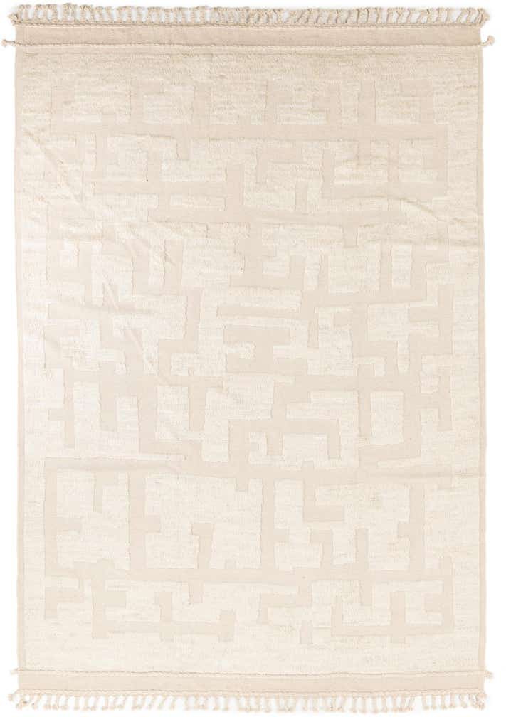 8' 3 x 11' 10 Hand Knotted Moroccan Wool Rug