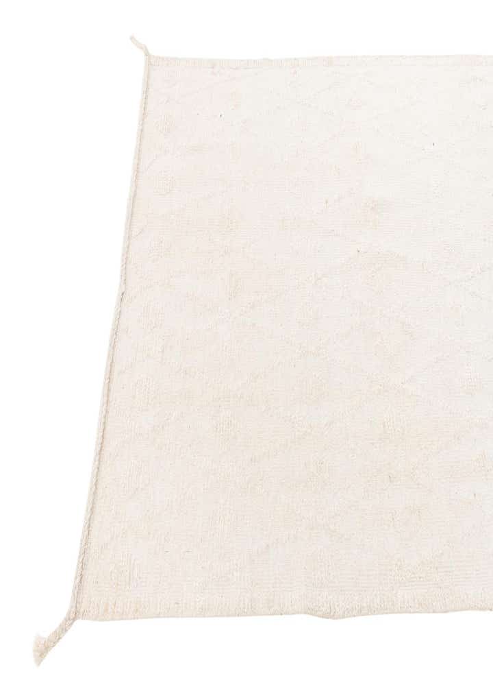 4' 2 x 5' 10 Hand Knotted Moroccan Wool Rug