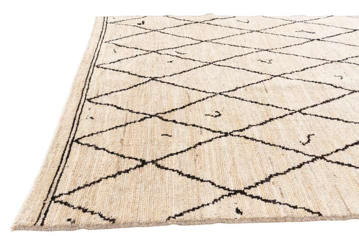 5' 2 x 7' Hand Knotted Moroccan Wool Rug