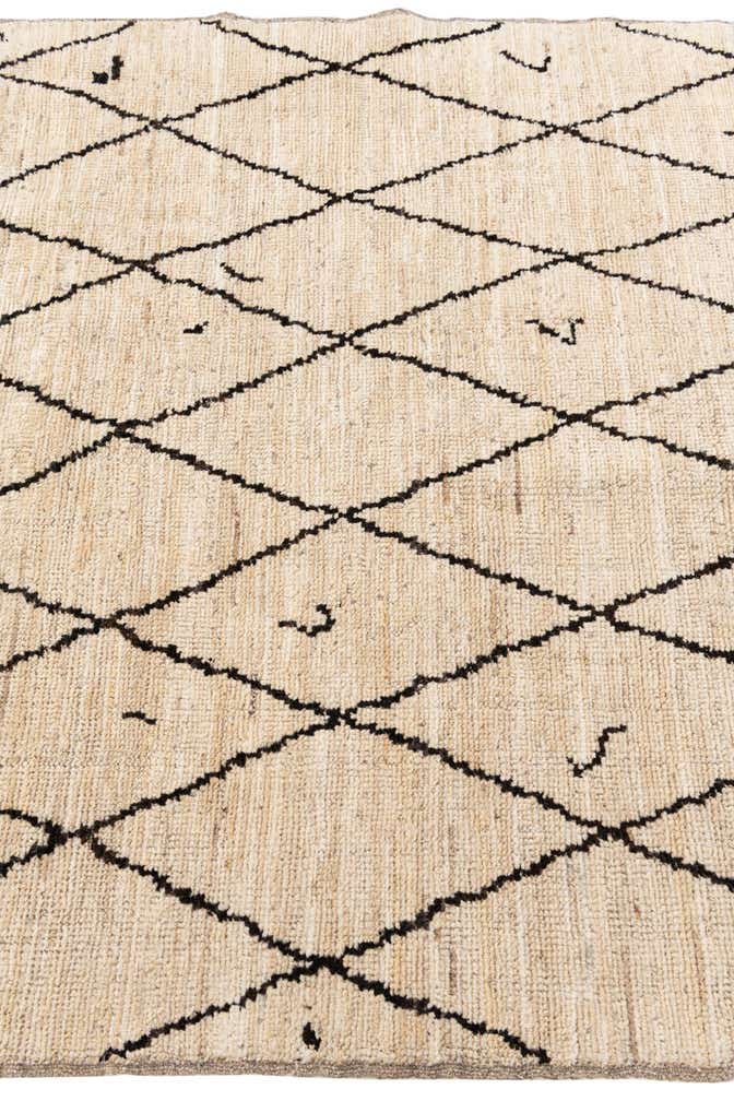 5' 2 x 7' Hand Knotted Moroccan Wool Rug