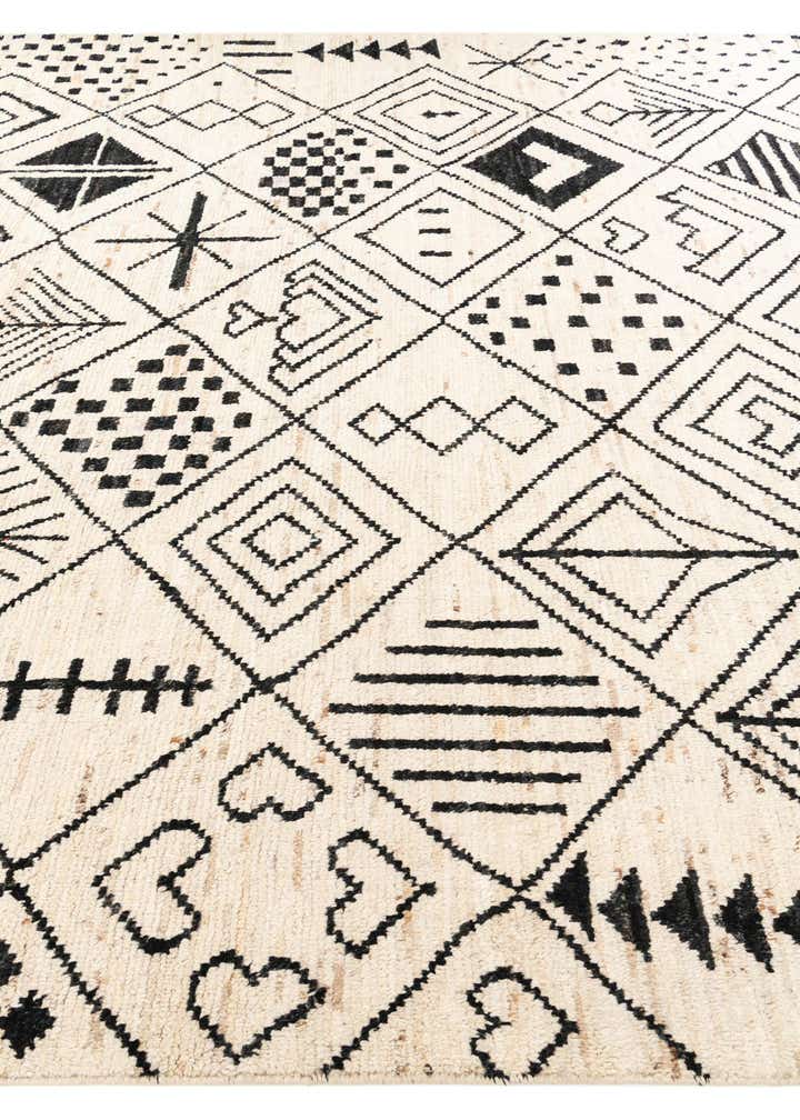 10' 1 x 14' Hand Knotted Moroccan Wool Rug