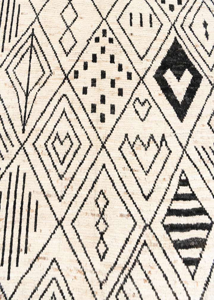 10' 1 x 14' Hand Knotted Moroccan Wool Rug