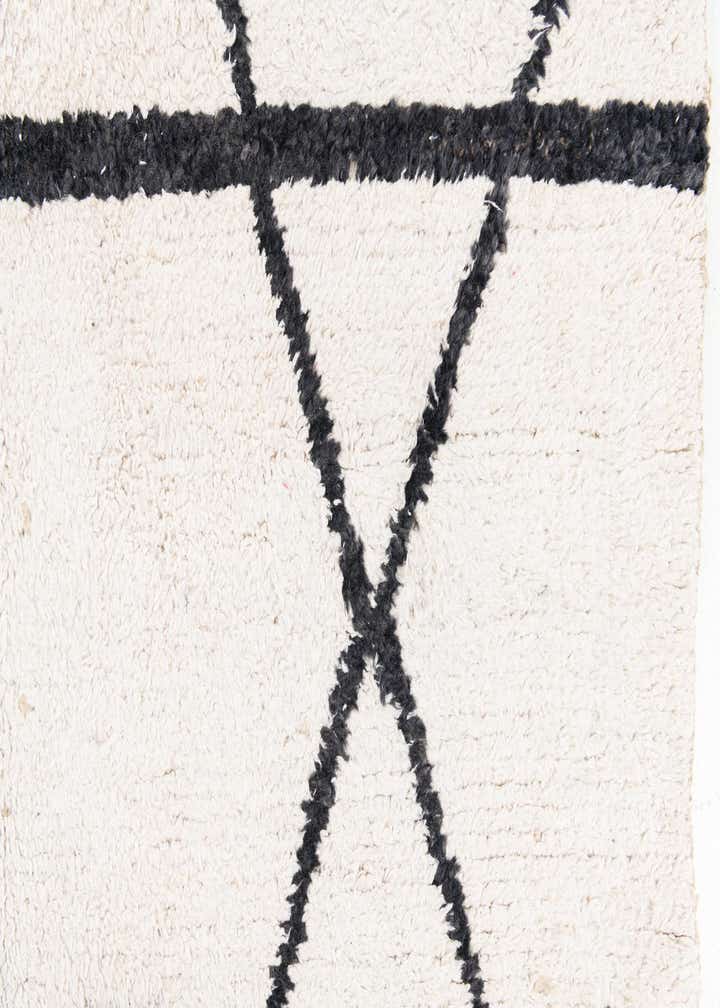 8' x 10' Hand Knotted Moroccan Wool Rug