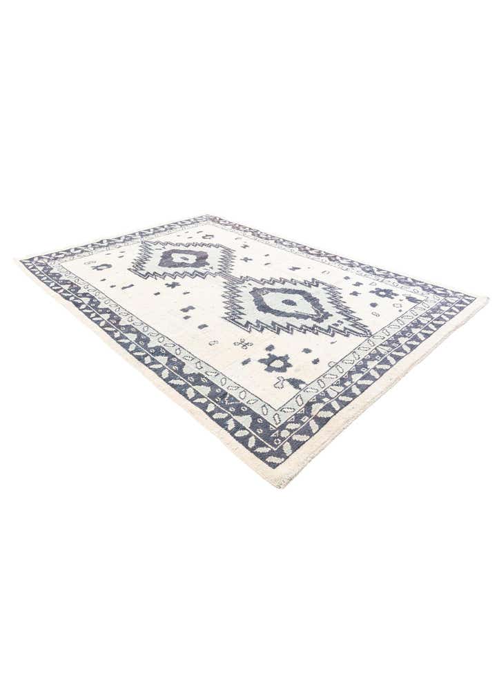 8' 4 x 11' 8 Hand Knotted Moroccan Wool Rug