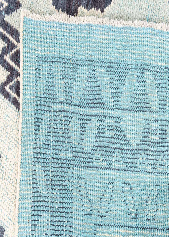 8' 4 x 11' 8 Hand Knotted Moroccan Wool Rug