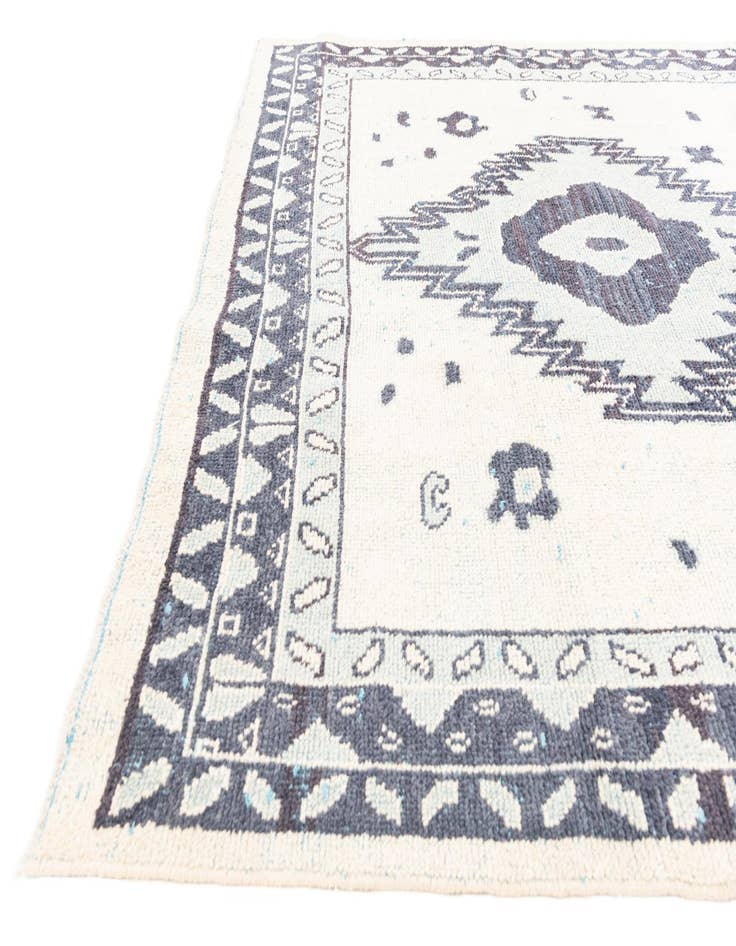Detail image of 8' 4 x 11' 8 Hand Knotted Moroccan Wool Rug