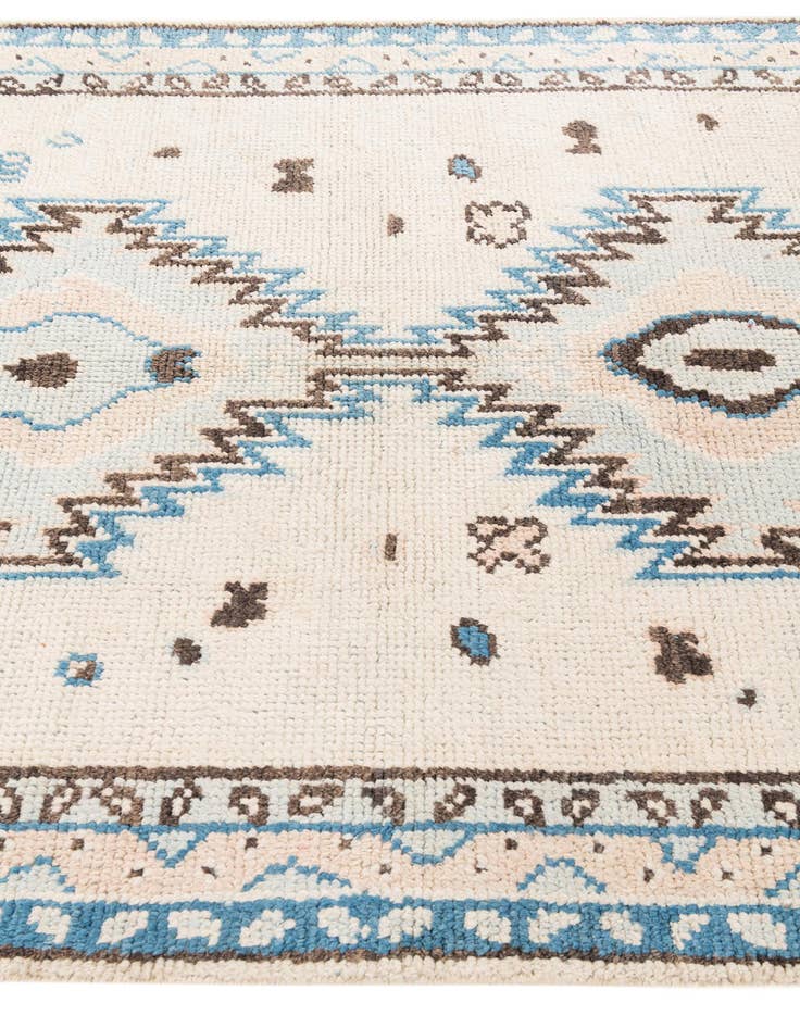 Detail image of 5' x 7' 2  Hand Knotted Moroccan Wool Rug
