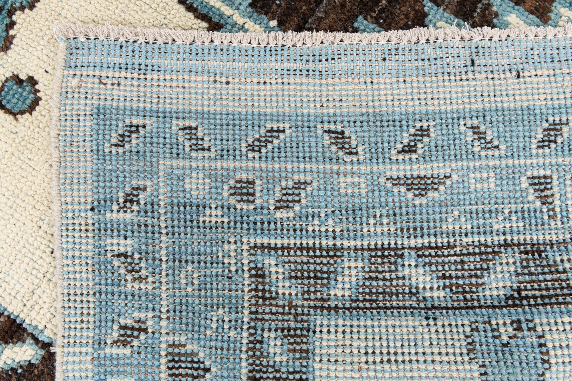 7' 10 x 10' 1 Hand Knotted Moroccan Wool Rug