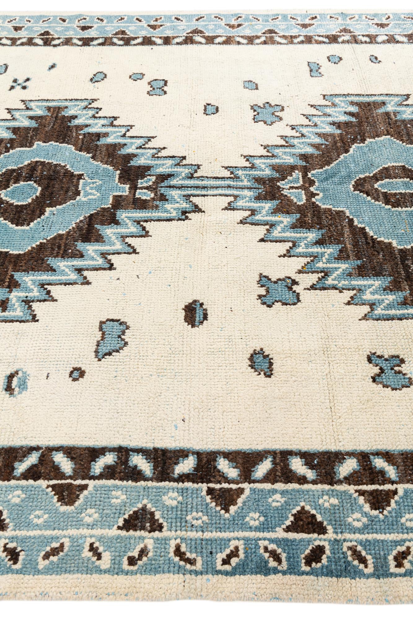 7' 10 x 10' 1 Hand Knotted Moroccan Wool Rug
