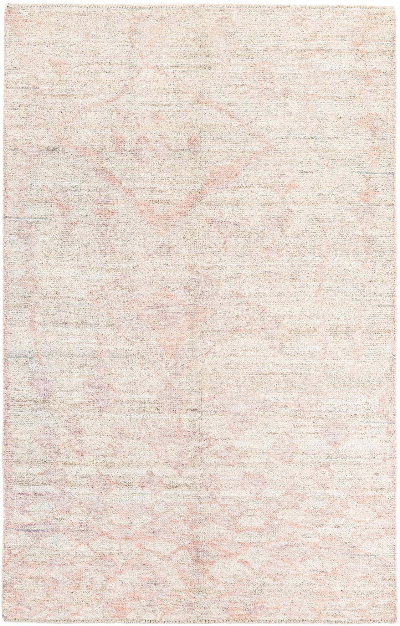 5' 7 x 8' 9 Hand Knotted Moroccan Wool Rug