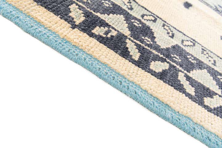 7' 9 x 10' 3 Hand Knotted Moroccan Wool Rug